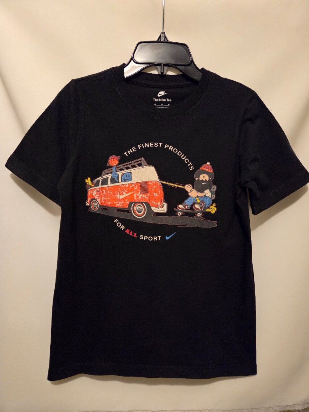 NIKE SPORTSWEAR "Micro Bussing Tee" Boys T-Shirt(size M)